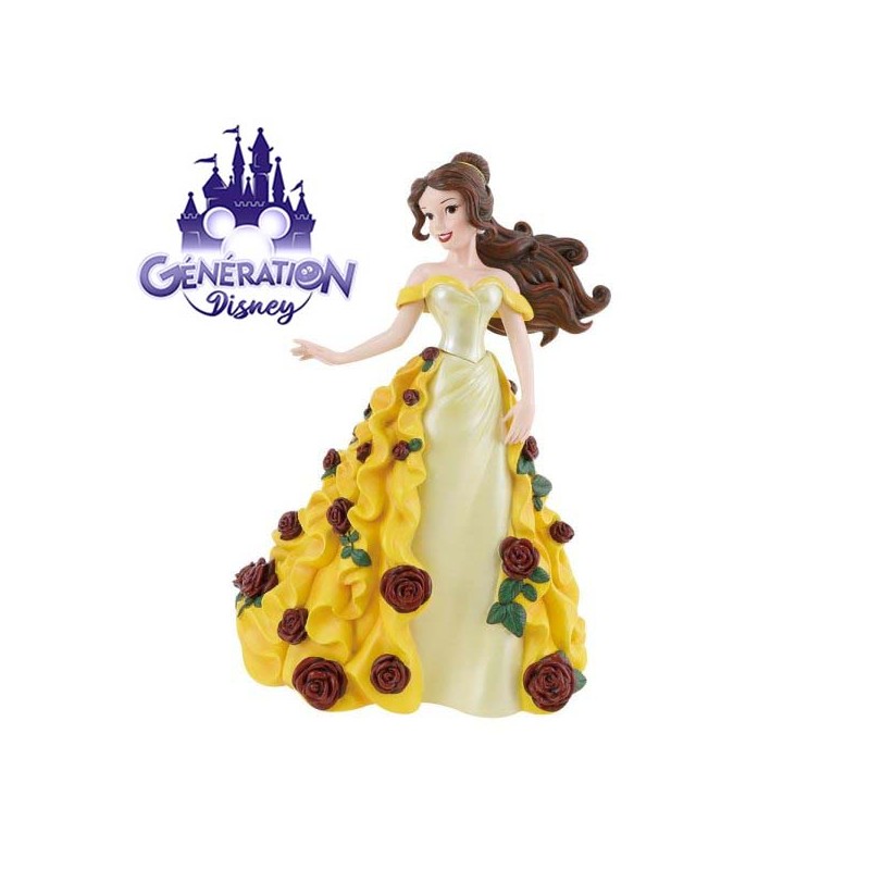 Figurine Belle collection Botanical Couture Disney showcase