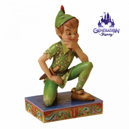 Statuette résine Peter Pan "Childhood Champion" Jim Shore - Enesco