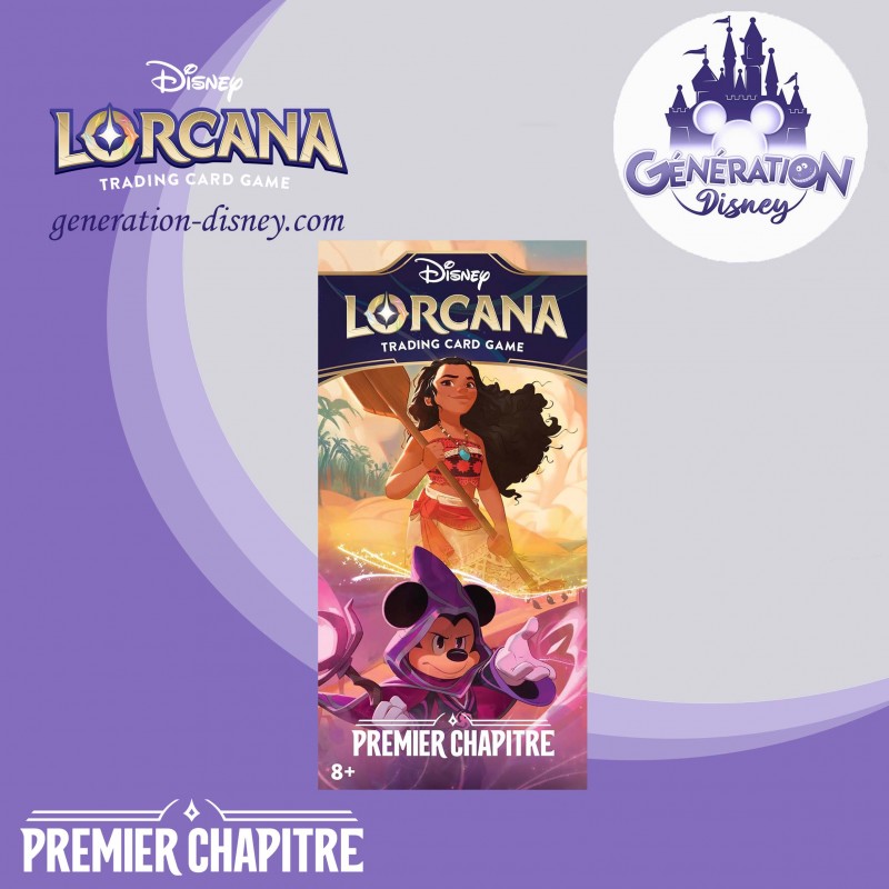 Disney Lorcana Deck Premier Chapitre - Vaiana / Mickey