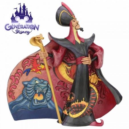 Statue résine Jafar - Aladdin "Villainous Viper" Enesco - Jim Shore