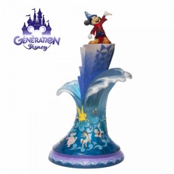 Statue résine Mickey l'apprenti sorcier "Summit of Imagination" - Jim Shore - Enesco