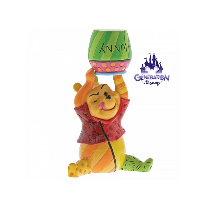 Statuette résine Winnie l'ourson "Winnie the Pooh and Honey " Enesco Britto