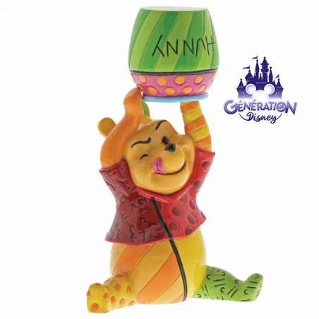 Statuette résine Winnie l'ourson "Winnie the Pooh and Honey " Enesco Britto