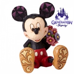 Statuette Mickey bouquet de...