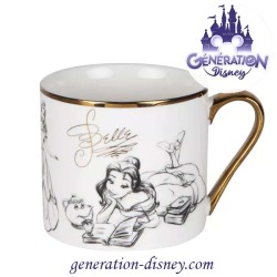 Mug porcelaine princesse Belle