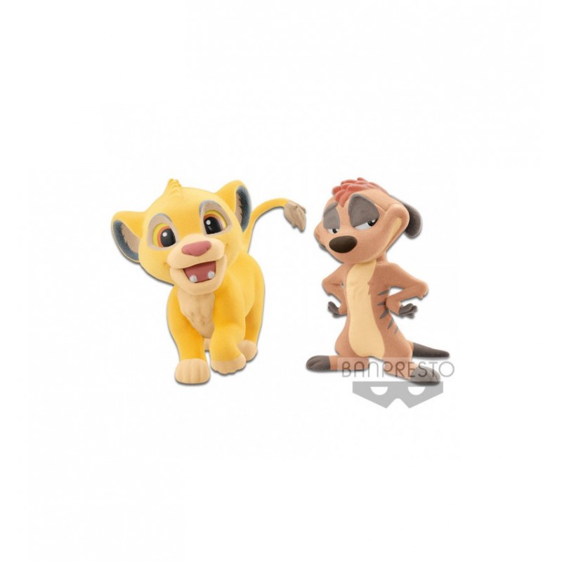 SIMBA AND TIMON - FLUFFY PUFFY 7cm THE LION KING DISNEY 7cm SIMBA AND TIMON - FLUFFY PUFFY 7cm THE LION KING DISNEY 7cm