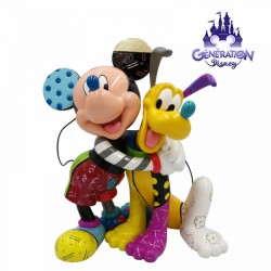 Statue résine Mickey et...