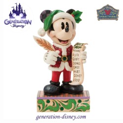 Figurine Mickey Père Noel...