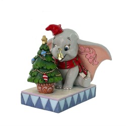 Figurine Dumbo Noel "Merry...