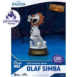 Diorama pvc "Olaf Present...