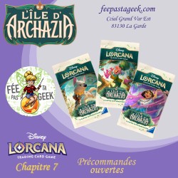 Set de 5 boosters LORCANA -...