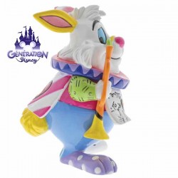 Statuette résine du Lapin blanc du Pays des Merveilles - Enesco Britto