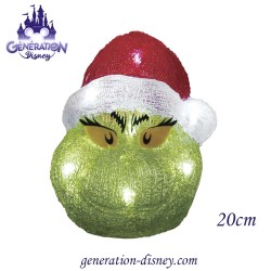 Tête acrylique GRINCH...