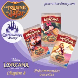 Set de 5 boosters LORCANA -...
