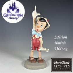 Figurine résine Pinocchio -...
