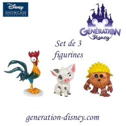 Set 3 mini figurines...