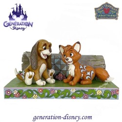 Statuette Rox et Rouky by...