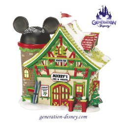 Maison Mickey Noel "Ski et...