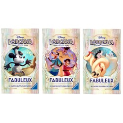 Set de 5 boosters LORCANA -...