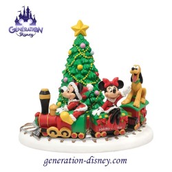 Train et sapin Noel Mickey,...