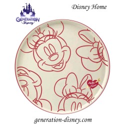 Plat rond Minnie Valentine...