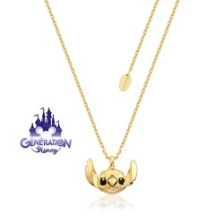Collier Stitch 3D plaqué or jaune 14kt