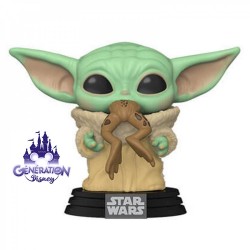 Funko Pop bébé Yoda grenouille - "The Child with Frog"