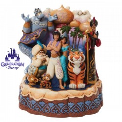 Scénette résine Aladdin "A Wondrous Place" Enesco by Jim Shore