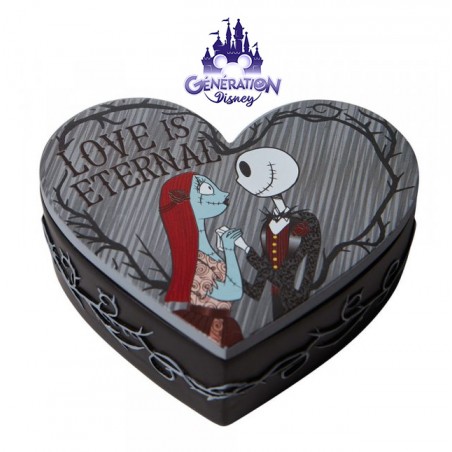 Boite à bague Sally et Jack Skellington - Showcase - Enesco