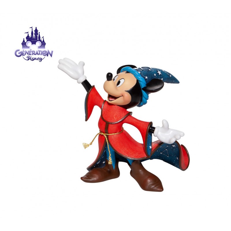 Statue Mickey L Apprenti Sorcier cm 80eme Anniversaire Enesco Disney Showcase