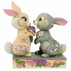 Statuette résine Panpan et Miss Bunny (Bunny Bouquet)